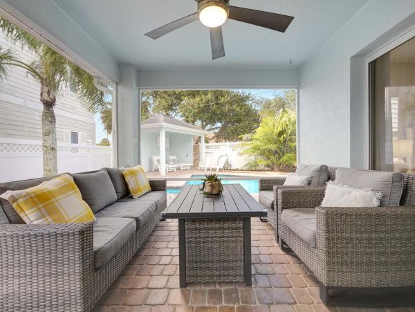 St. Augustine Vacation Home Three Bedroom Walk to Beach