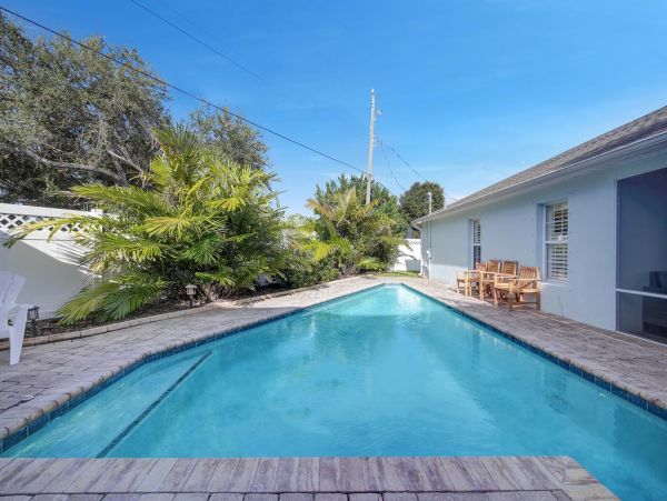 St. Augustine Vacation Home Three Bedroom Walk to Beach
