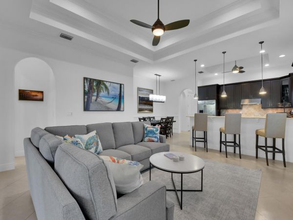 Walk to Beach Vacation Pool Home in Naples