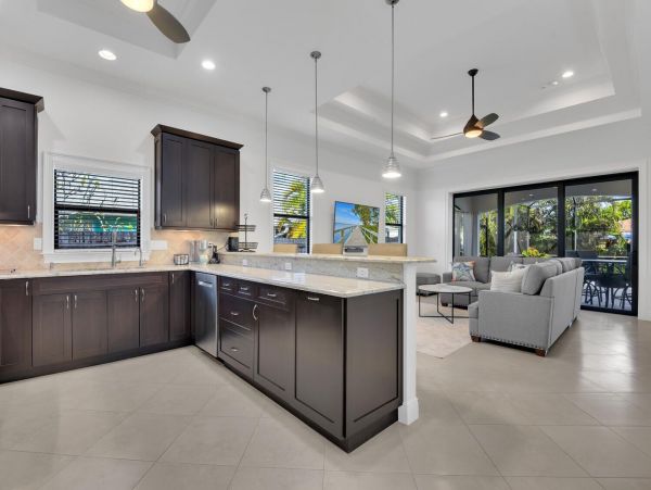 Walk to Beach Vacation Pool Home in Naples
