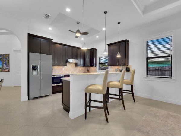 Walk to Beach Vacation Pool Home in Naples