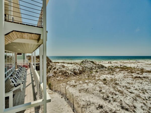 Luxury Beachfront Vacation Home 6 Bedrooms, Private Pool in Santa Rosa Beach