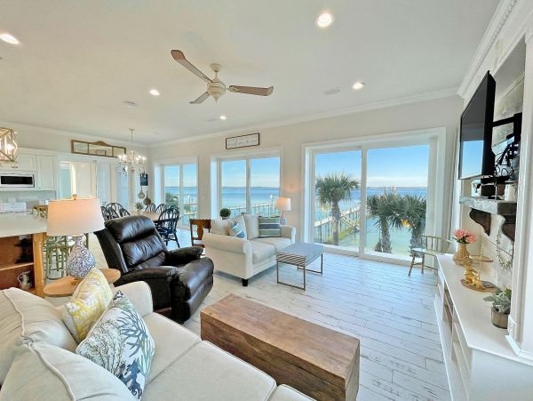 Luxury Waterfront Home with Private Pool, Outdoor Kitchen, Grill & TV