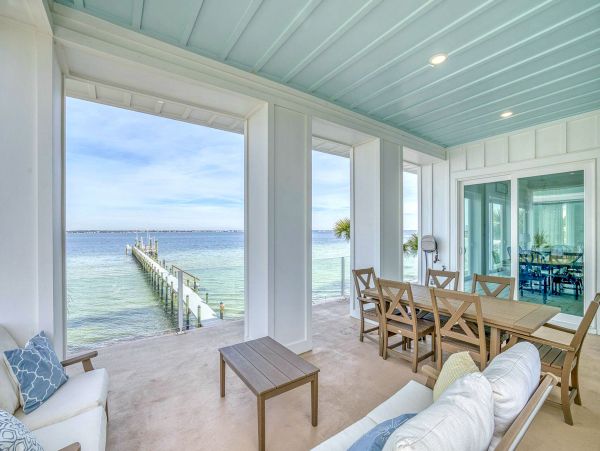 Luxury Waterfront Home with Private Pool, Outdoor Kitchen, Grill & TV