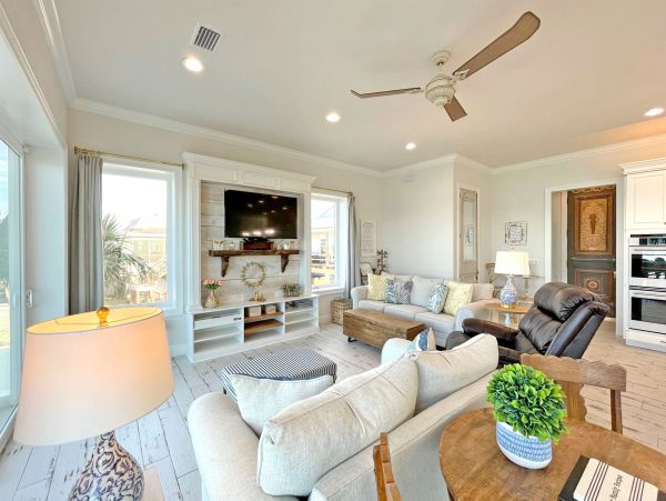 Luxury Waterfront Home with Private Pool, Outdoor Kitchen, Grill & TV