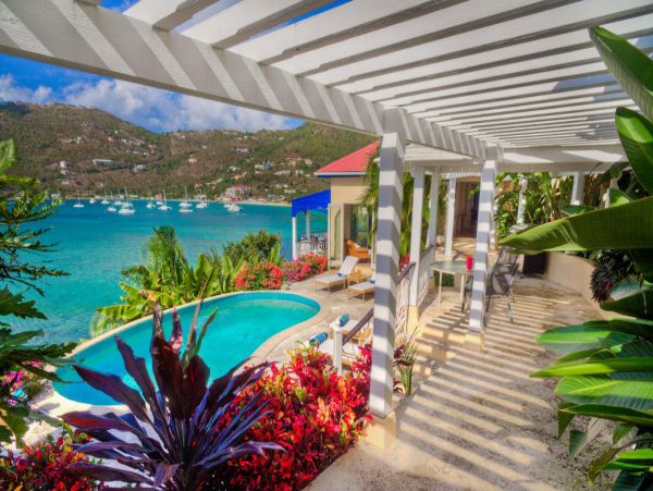 On Beach Vacation Pool Home In British Virgin Islands
