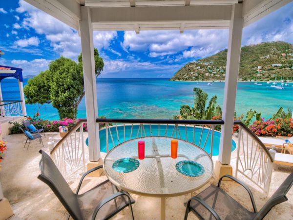 On Beach Vacation Pool Home In British Virgin Islands