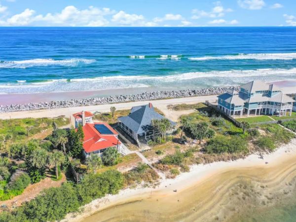 Oceanfront Five Bedroom Vacation Home in St. Augustine