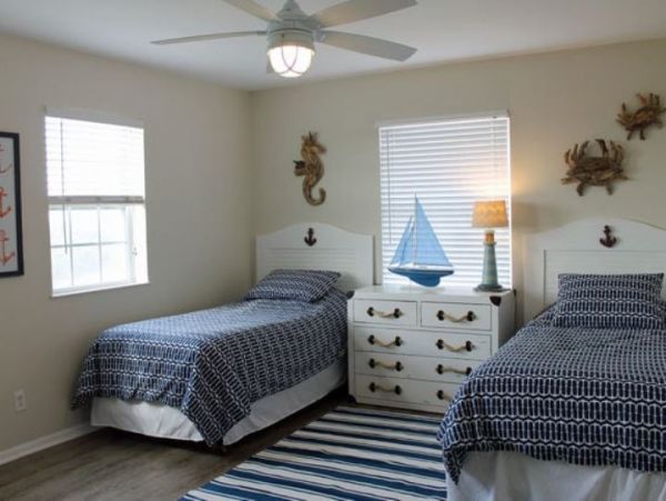 Steps to Beach Palm Coast Vacation Home Three Bedroom