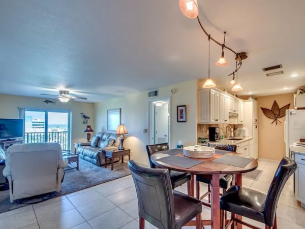 Partial Ocean Views from this Lovely Condo