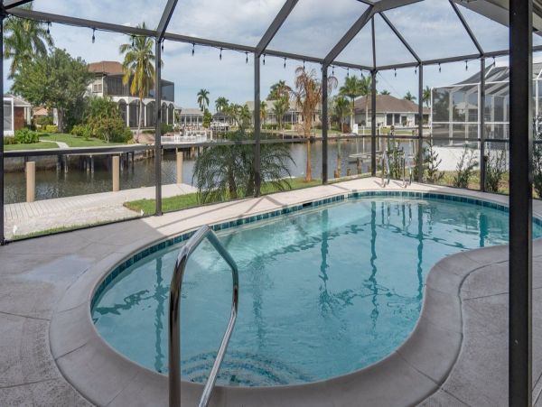 Canal Front Three Bedroom Vacation Rental in Marco Island