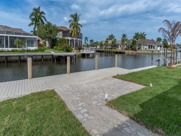 Canal Front Three Bedroom Vacation Rental in Marco Island