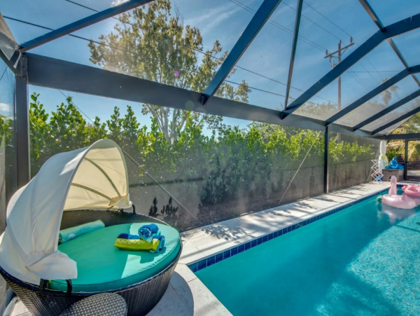 Cape Coral Two Vacation Rentals Seven Bedrooms Total