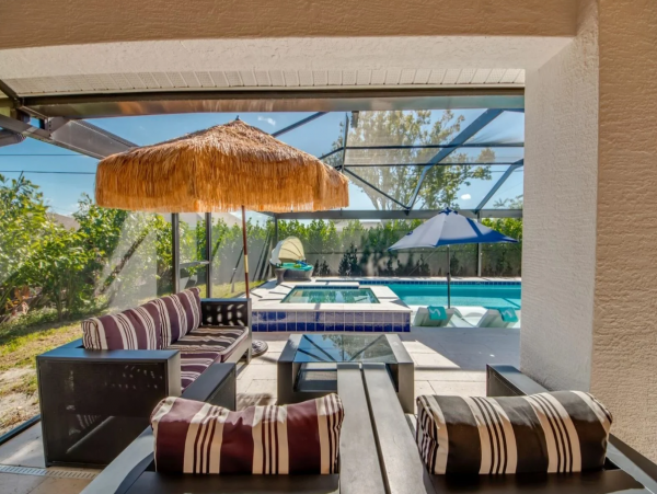 Cape Coral Two Vacation Rentals Seven Bedrooms Total