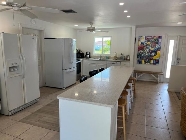 Walk to Beach Three Bedroom Vacation Home in Marco Island