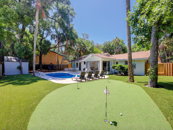Hilton Head Vacation Pool Home Sleeps 14 Guests