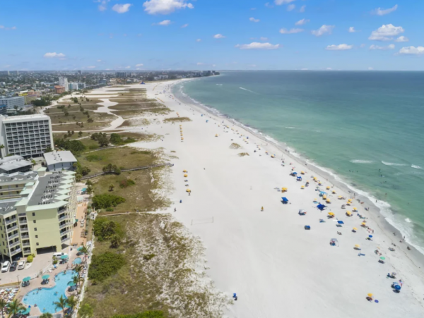 Beachfront Two Bedroom Vacation Condo in Treasure Island