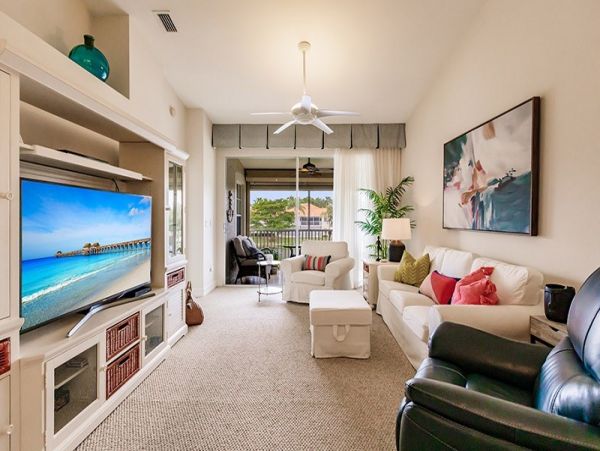 Second-Floor Condo with 2 Bedrooms & Lake Views