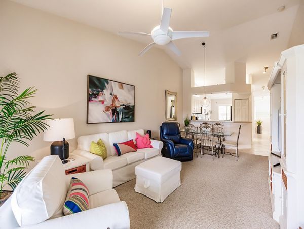 Second-Floor Condo with 2 Bedrooms & Lake Views