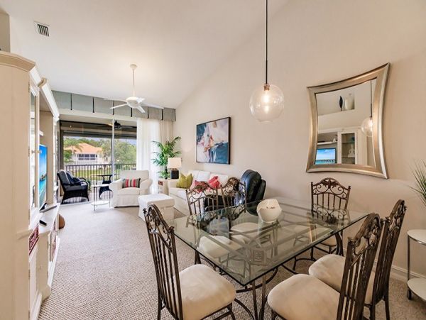 Second-Floor Condo with 2 Bedrooms & Lake Views