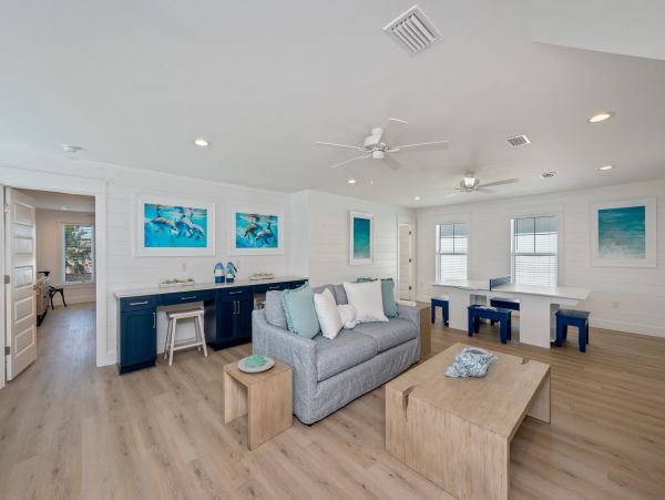 Walk to Beach Miramar Vacation Home Sleeps 23 Guests