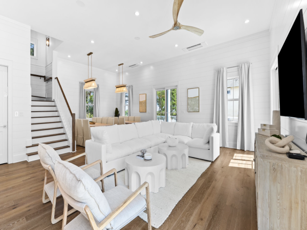 Inlet Beach Vacation Home Sleeps 24 Guests Steps to Beach
