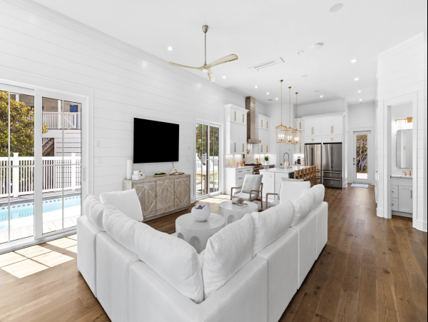 Inlet Beach Vacation Home Sleeps 24 Guests Steps to Beach