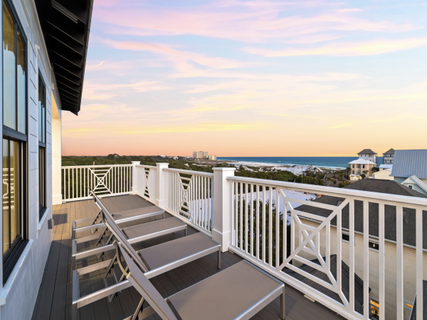 Inlet Beach Vacation Home Sleeps 24 Guests Steps to Beach
