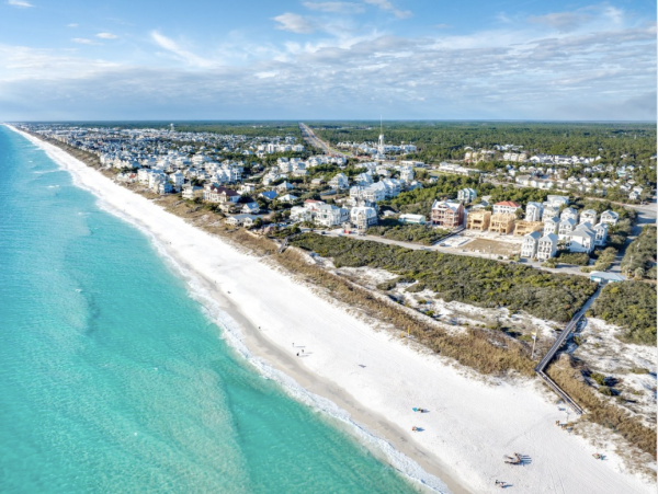 Inlet Beach Vacation Home Sleeps 24 Guests Steps to Beach