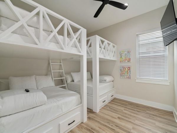 Walk to Beach Vacation Home Sleeps 26 Guests in Miramar Beach