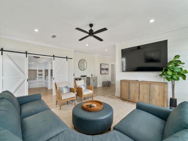 Walk to Beach Vacation Home Sleeps 26 Guests in Miramar Beach