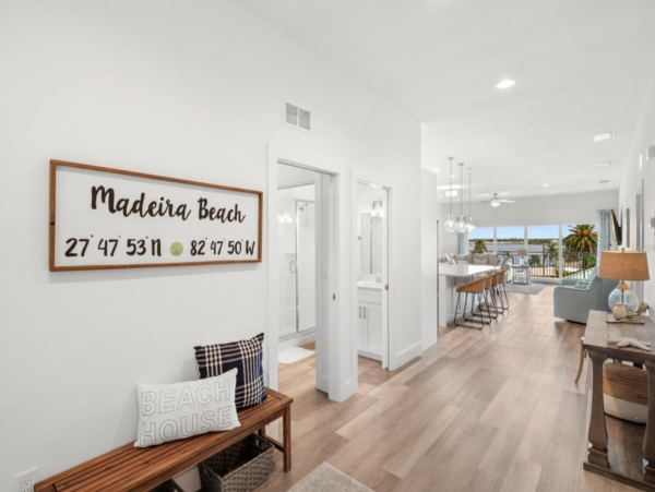 Walk to Beach Madeira Beach Vacation Condo Sleeps 8 Guests