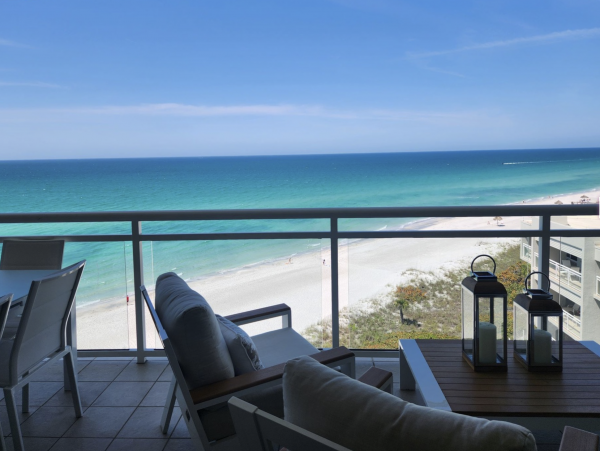 Direct Beach Front Luxury Longboat Key Vacation Condo
