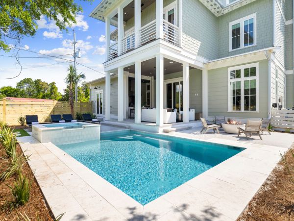 Walk to Beach Vacation Home 8 Bedroom in Santa Rosa Beach