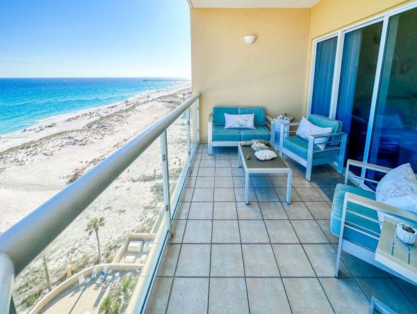 Pensacola Beach Full Ocean Views Two Bedroom Vacation Condo