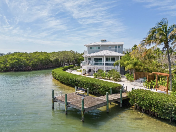 Waterfront Retreat with 4 Bedrooms in Longboat Key