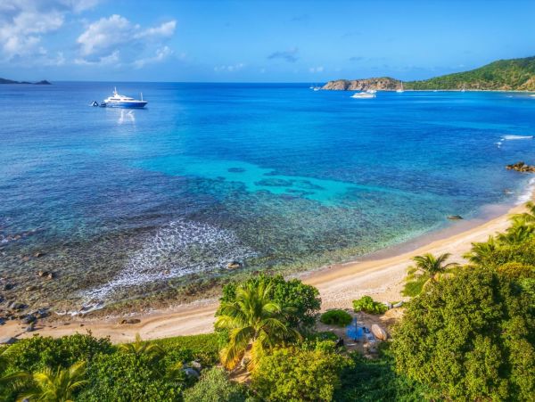 Beachfront Two Bedroom Villa on the Western Shore of Virgin Gorda