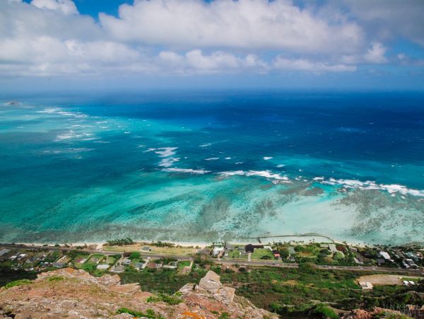Oceanfront Waimanalo Beach Vacation Home Nine Bedroom