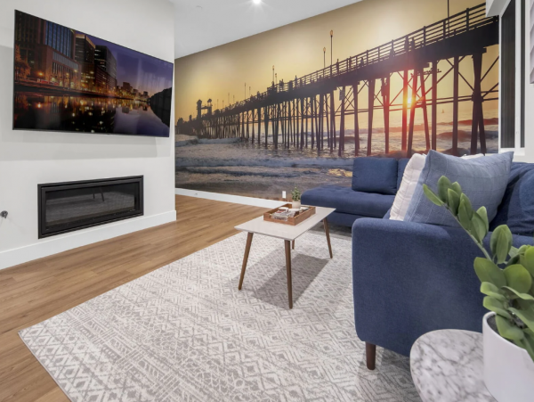 Multi-Level Condo with 3 Bedrooms Steps from the Beach