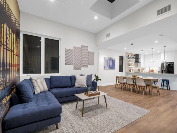 Multi-Level Condo with 3 Bedrooms Steps from the Beach