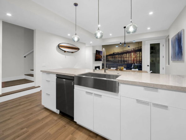 Multi-Level Condo with 3 Bedrooms Steps from the Beach