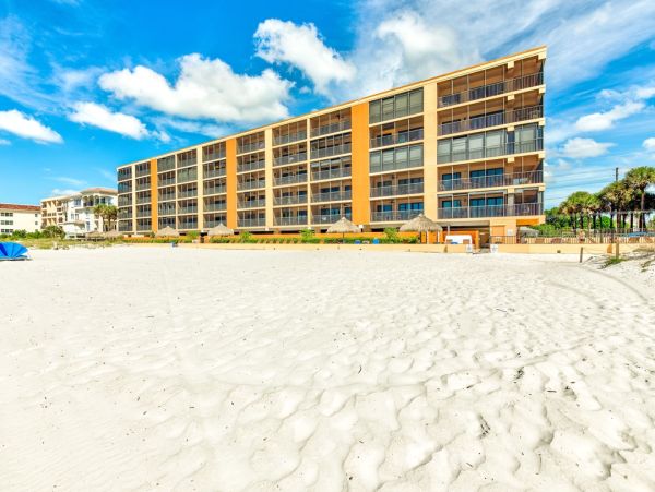 Madeira Beach Three Bedroom Condo Beach Front with Incredible Views