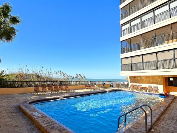 Madeira Beach Three Bedroom Condo Beach Front with Incredible Views