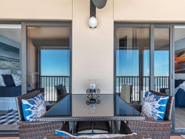 Madeira Beach Three Bedroom Condo Beach Front with Incredible Views
