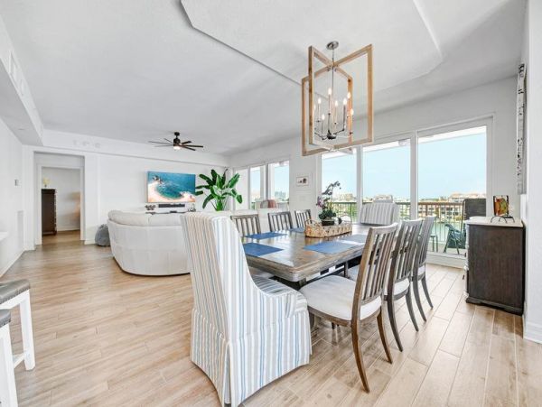 Penthouse Corner Unit with Water Views in Clearwater Beach