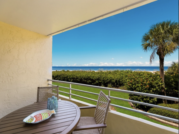Holmes Beach Gulf Front End Unit on Beach