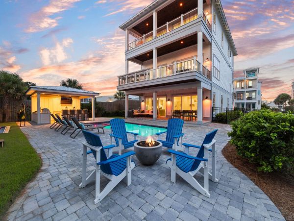 Miramar Beach Vacation Rentals Luxury Gulf View Home with Pool & Spa