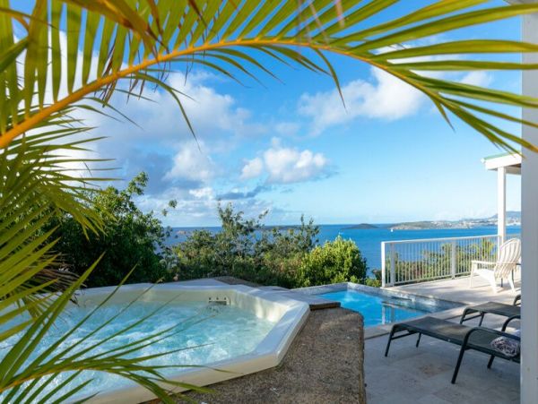 St. John Three Bedroom Vacation Villa with Ocean Views