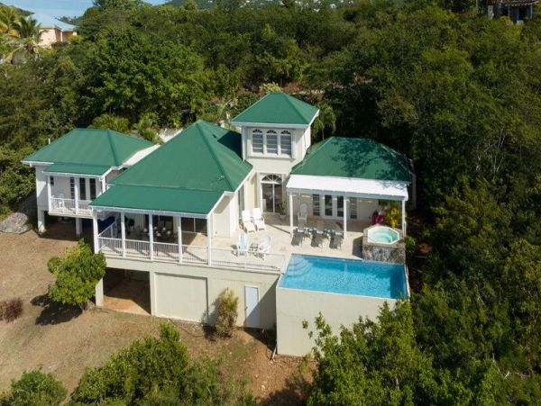 St. John Three Bedroom Vacation Villa with Ocean Views