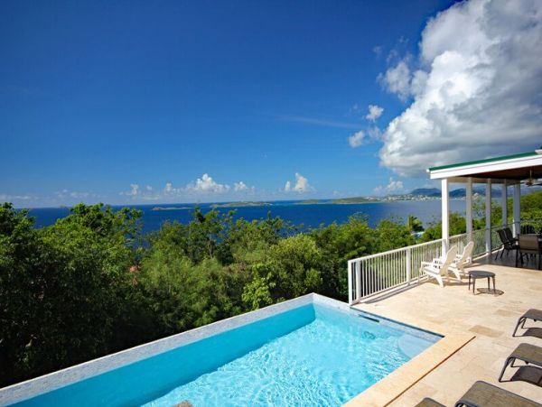 St. John Three Bedroom Vacation Villa with Ocean Views